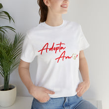 Load image into Gallery viewer, Adopta Amor - Unisex Jersey Short Sleeve Tee