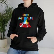 Load image into Gallery viewer, Todos Somos Satos Boricuas - Unisex Heavy Blend™ Hooded Sweatshirt