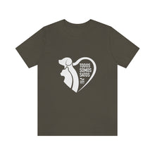 Load image into Gallery viewer, Todos Somos Satos (White) - Unisex Jersey Short Sleeve Tee