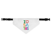 Load image into Gallery viewer, I Love Satos - Pet Bandana Collar