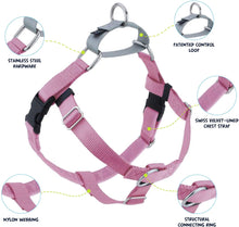 Load image into Gallery viewer, Freedom No-Pull Dog Harness Rose Pink