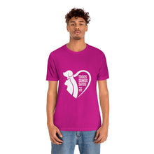 Load image into Gallery viewer, Todos Somos Satos (White) - Unisex Jersey Short Sleeve Tee