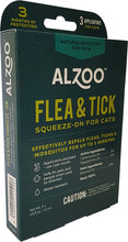 Load image into Gallery viewer, ALZOO Flea & Tick Repellent Squeeze-On for Cats - Pack of 3