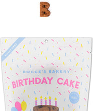 Load image into Gallery viewer, Bocce’s Bakery Birthday Cake Dog Treats All-Natural Peanut Butter Vanilla Biscuits
