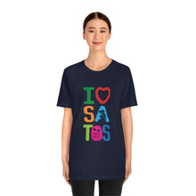 Load image into Gallery viewer, I Love Satos - Unisex Jersey Short Sleeve Tee