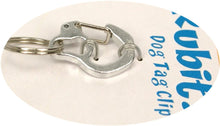 Load image into Gallery viewer, Rubit! Curve Aluminum Dog Tag Clip Small