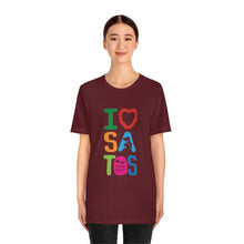 Load image into Gallery viewer, I Love Satos - Unisex Jersey Short Sleeve Tee