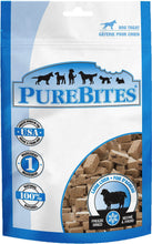 Load image into Gallery viewer, PureBites Lamb Liver Dog Treats 3.35 oz.