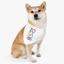 Load image into Gallery viewer, I Love Satos - Pet Bandana Collar