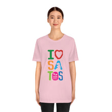 Load image into Gallery viewer, I Love Satos - Unisex Jersey Short Sleeve Tee