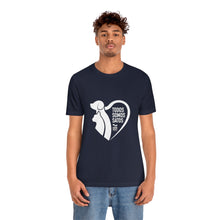 Load image into Gallery viewer, Todos Somos Satos (White) - Unisex Jersey Short Sleeve Tee