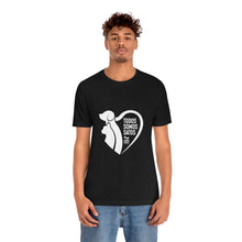 Load image into Gallery viewer, Todos Somos Satos (White) - Unisex Jersey Short Sleeve Tee