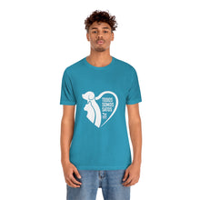 Load image into Gallery viewer, Todos Somos Satos (White) - Unisex Jersey Short Sleeve Tee