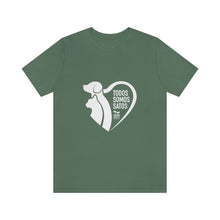 Load image into Gallery viewer, Todos Somos Satos (White) - Unisex Jersey Short Sleeve Tee