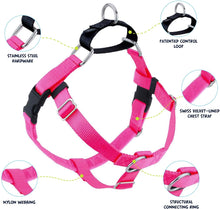 Load image into Gallery viewer, Freedom No-Pull Dog Harness Hot Pink