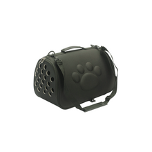 Load image into Gallery viewer, WOOZAPET Black Travel Pet Carrier For Dogs or Cats