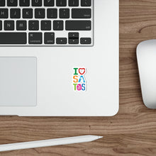 Load image into Gallery viewer, I Love Satos - Die-Cut Stickers