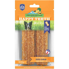 Load image into Gallery viewer, Himalayan Happy Teeth Natural Cheese Dog Chews | Peanut Butter Flavor