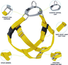 Load image into Gallery viewer, Freedom No-Pull Dog Harness Yellow