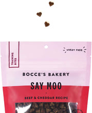 Load image into Gallery viewer, Bocce's Bakery Say Moo Beef & Cheddar Training Treats 6 oz