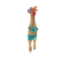 Load image into Gallery viewer, Charming Pet Squawkers Grandma Hippie Chick Chicken Dog Toy (Large)