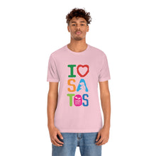 Load image into Gallery viewer, I Love Satos - Unisex Jersey Short Sleeve Tee