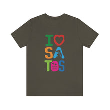 Load image into Gallery viewer, I Love Satos - Unisex Jersey Short Sleeve Tee