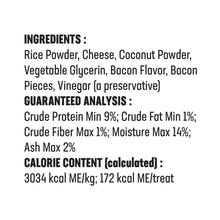 Load image into Gallery viewer, Himalayan Pet Supply Happy Teeth Natural Cheese Dog Chews | Bacon Flavor