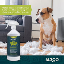 Load image into Gallery viewer, ALZOO Indoor Training Spray for Dogs Lemongrass & Cinnamon Scent 32 oz