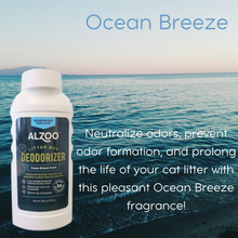 Load image into Gallery viewer, ALZOO Litter Box Deodorizer for Cats - Ocean Breeze 26oz.