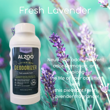 Load image into Gallery viewer, ALZOO Litter Box Deodorizer for Cats - Fresh Lavender 26oz.