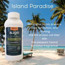 Load image into Gallery viewer, ALZOO Litter Box Deodorizer for Cats - Island Paradise 26oz.