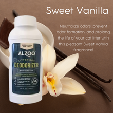 Load image into Gallery viewer, ALZOO Litter Box Deodorizer for Cats - Sweet Vanilla 26oz.