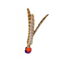 Load image into Gallery viewer, Go Cat Kitty Kopter Cat Toy, Throw Toy with Feathers That Spins in The Air