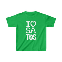 Load image into Gallery viewer, I Love  Satos (White) - Kids Heavy Cotton™ Tee