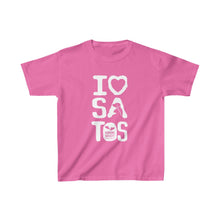 Load image into Gallery viewer, I Love  Satos (White) - Kids Heavy Cotton™ Tee