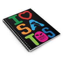 Load image into Gallery viewer, I Love Satos - Spiral Notebook - Ruled Line