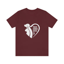 Load image into Gallery viewer, Todos Somos Satos (White) - Unisex Jersey Short Sleeve Tee