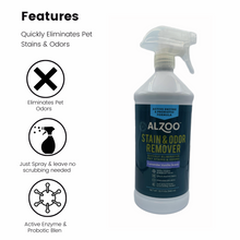 Load image into Gallery viewer, ALZOO Stain & Odor Remover Spray Lavender Vanilla
