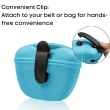 Load image into Gallery viewer, WOOZAPET Silicone Trainer Treat Clip-On Pouch