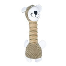 Load image into Gallery viewer, WOOZAPET Long Neck Sillies Plush Dog Toy with Squeaker
