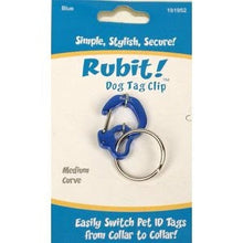 Load image into Gallery viewer, Rubit! Curve Shape Dog Tag Clip Medium