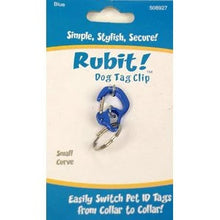 Load image into Gallery viewer, Rubit! Curve Aluminum Dog Tag Clip Small