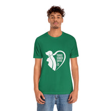 Load image into Gallery viewer, Todos Somos Satos (White) - Unisex Jersey Short Sleeve Tee