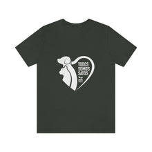 Load image into Gallery viewer, Todos Somos Satos (White) - Unisex Jersey Short Sleeve Tee