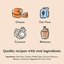 Load image into Gallery viewer, Bocce’s Bakery Soft & Chewy Cheese Recipe All-Natural Dog Treats 6 oz