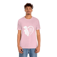Load image into Gallery viewer, Todos Somos Satos (White) - Unisex Jersey Short Sleeve Tee