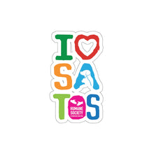 Load image into Gallery viewer, I Love Satos - Die-Cut Stickers
