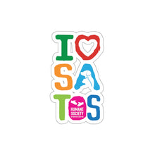 Load image into Gallery viewer, I Love Satos - Die-Cut Stickers