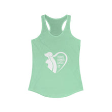 Load image into Gallery viewer, Todos Somos Satos (White) - Women's Ideal Racerback Tank